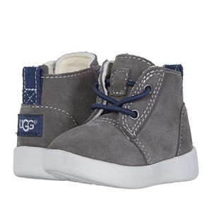 UGG Kristjan (infant) charcoal lace up booties